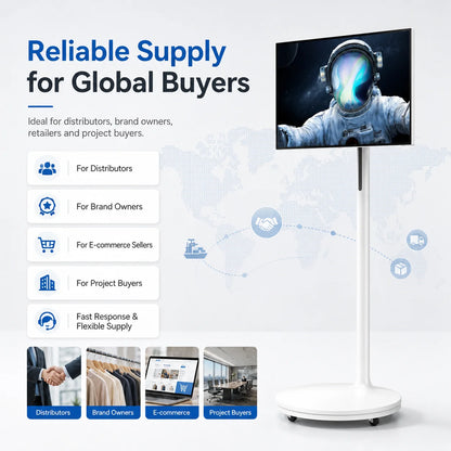 32 Inch Portable Smart TV Wireless Interactive Touch Monitor Television Smart LCD with Touch Screen Technology