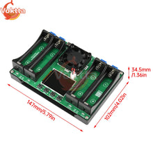 18650 Lithium Battery Capacity Tester LCD Display Universal Battery  Charger Tester 2/4 Channel MAh MWh Power Detector Analyzer