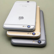 iPhone 6 original de Apple desbloqueado, 4.7 pulgadas, iOS 12, con huella dactilar; no permite usar ID de iCloud ni nuevas aplicaciones.
