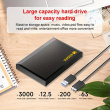 KODAK P190 2.5" Portable External Hard Drive 1TB/500GB USB 3.0 - Fast Transmission for PC, Laptop, Smartphone& Storage