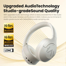 HAYLOU S30 Wireless Bluetooth 5.4 Headphones With Mic Noise Cancelling Headsets Hi-Res Audio 43dB Active 40mm Driver Earphones