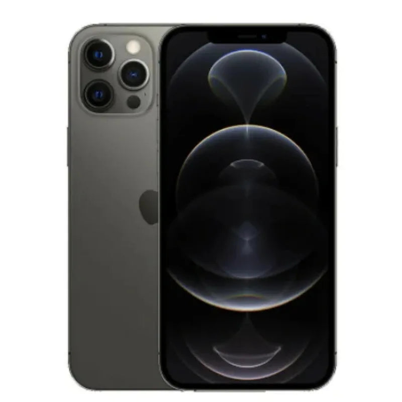 Apple iPhone 12 Pro Max 5G teléfono desbloqueado de red 6.7" Retina XDR OLED 128/256GB ROM Face ID versión CN smartphone reacondicionado