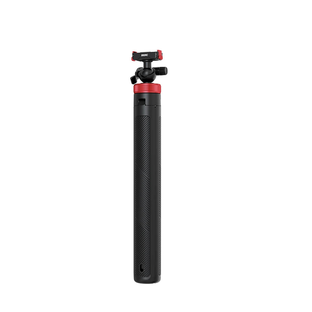 BRDRC Tripod for DJI Action 6 5Pro 4 OSMO 360 Camera Stand Selfie Stick Quick-release Adapter Tripod Adjustable Ball Head Base