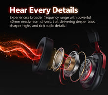 QCY VN200 Pro Wired Gaming Headset With Mic 40mm Driver 7.1 Surround Over Ear Headphones For PC PS4 PS5 Gamer Headphones