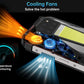 Unihertz Tank 3 Pro 8849 Rugged 5G Phone with 100 Lumens Projector Android 14 32GB 512GB 23800mAh Waterproof Phone WIFI 6 NFC