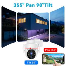 1/2/3 Pack Solar Security Camera 1080P Wireless WiFi Solar Battery Power Camera 3MP Home Surveillance Protection Audio Alarm M