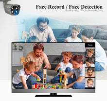 Techage 8CH 5MP 8MP Security Camera System 4K HD POE NVR Kit Two Way Audio Face Detect Outdoor Video Surveillance IP Camera Set