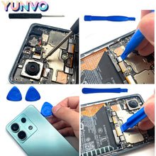 48Pcs Precision Screwdriver Repair Tool Kit, Metal Curved Screen Pry Spudger Opening Tools, SIM Eject Pin Pry Blade Tweezers