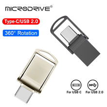 Dual-Interface USB 2.0 Type-C Flash Drive 16-128GB,High-Speed Data Transfer,Plug and play，Compatible with PC/Phone/Laptop