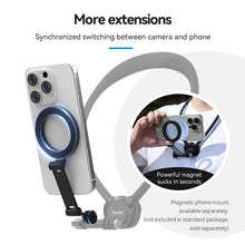 TELESIN Phone Action Camera 2 in 1 Neck Hold Mount for GoPro Insta360 DJI OSMO Action Universal Action Camera Phone Accessories