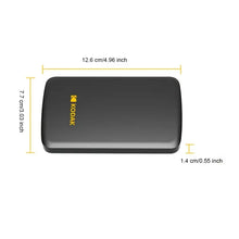 KODAK P150 2.5" Portable External Hard Drive 1TB/500GB USB 3.0 - Fast Transmission for PC, Laptop, Smartphone& Storage