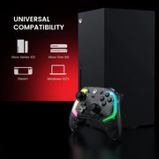 Mando con cable GameSir Kaleid Flux para consolas Xbox Series X, Xbox Series S y Xbox One con joystick de efecto Hall