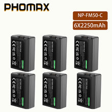 PHOMAX 2250mAh NP-FW50 NPFW50 Battery Type-C Direct Charge for Sony A6400 A6000 ZVE10 A6300 A 7 M2 A7R2 A6100 A5100 NEX-7 NEX-F3