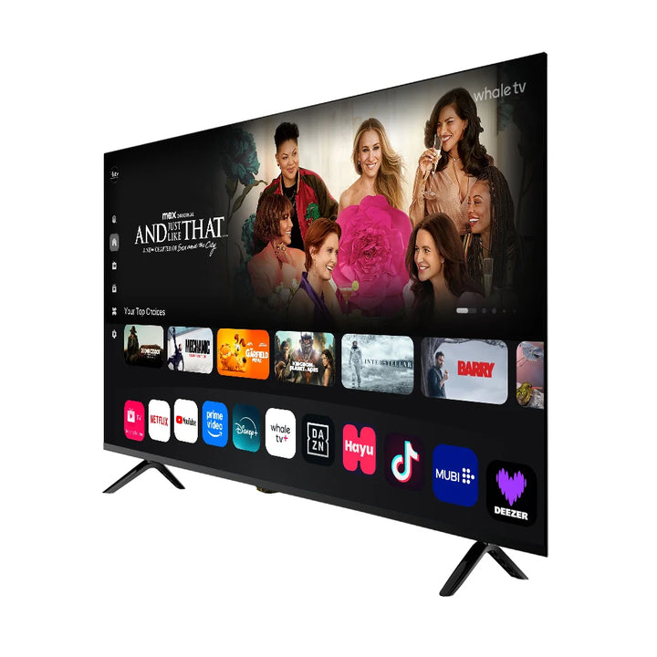 Smart TV Android LED 4K HD de 32 pulgadas para uso hotelero con proyección