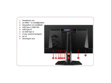MSI 27 inch UHD 4K 240Hz AMD FreeSync Premium Pro & G-Sync Compatible HDR400 USB-C OLED Gaming Computer Monitor with Height Adjustable, Swivel, Pivot & Tilt stand MPG 272URX QD-OLED