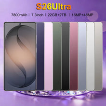 Hot New Cell Phone Silicone Protective Covers Used for S26 Ultra Smart Phone Accessories 7.3HD Mobile Phones Case Android 5G