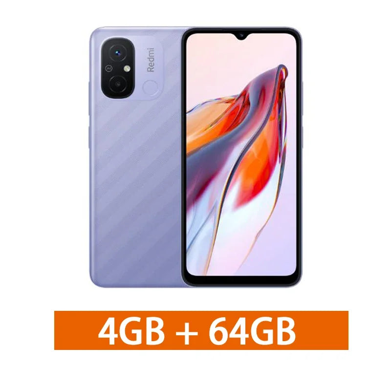 Global ROM Original Xiaomi Redmi 12C 4G 64G 5000mAh High-capacity Battery Helio G85 Octa Core 50MP 6.71'' 4G Mobile Phone