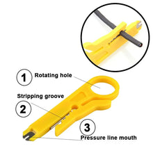 RJ45 Crimping Tool 6P 8P RJ11 RJ12 Network Cable Tester Crimper Stripper Cutter Plier for Ethernet LAN Crystal Head Installation