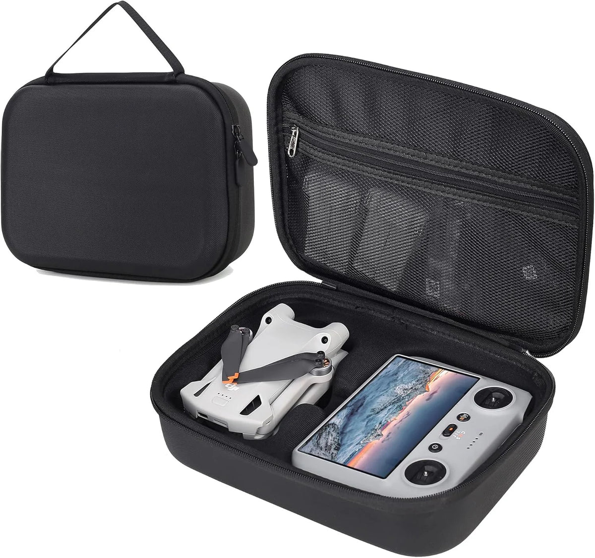 Storage Bag for DJI Mini 4 Pro -Mini 4 Pro Drone Case Hard Shell Travel Carrying case Compatible with DJI Mini 4 Pro Accessories