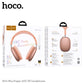 HOCO W65 Plus ANC Noise Reduction Bluetooth Headphones Over The Ear Wireless Big Earphone Hifi Sounds Sport Headsets With Button