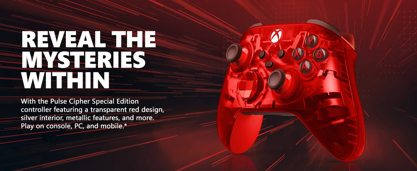 Xbox Wireless Controller – Pulse Cipher Special Edition
