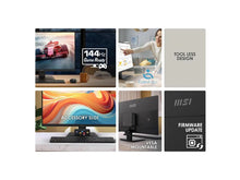 MSI 27 inch Full HD 144Hz IPS with AMD FreeSync 1ms HDR Ready 102% sRGB LCD Gaming Computer Monitor for both Work and Gaming PRO MP273L E14
