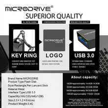 Mini Metal 3.0 High-Speed USB Flash Drive 16-128GB USB Memory Stick, Laptop Computers, Car Audio Multi-functional Reliable Data