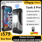 Unihertz Tank 3 Pro 8849 Rugged 5G Phone with 100 Lumens Projector Android 14 32GB 512GB 23800mAh Waterproof Phone WIFI 6 NFC