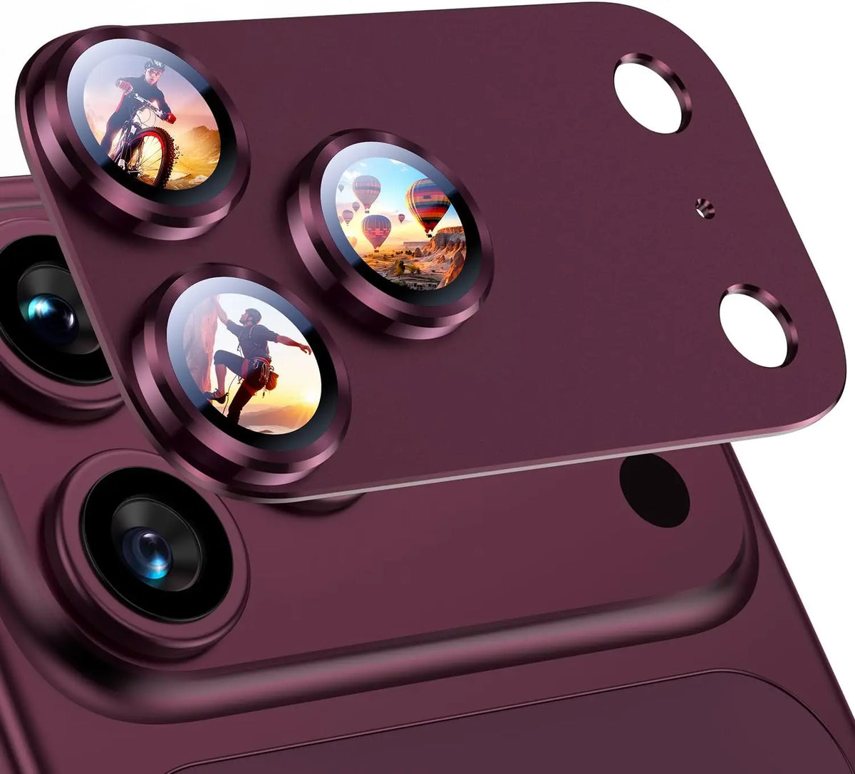 Metal Tempered Glass Camera Protector for iPhone 18 Pro Max Lens Protection For iPhone 18 Pro 17 Phone Lens Cover Accessories