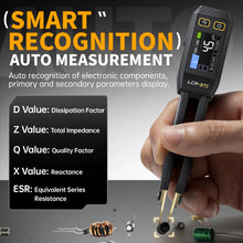 FNIRSI LCR-ST1 Smart Tweezer LCR SMD ESR Mini Tester Resistance Capacitance Inductance Continuity Diode Test Measurement Tools