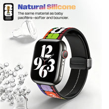 Apple Watch Band FIFA 2026 Official Licensed Magnetic Buckle Soft Silicone Sport Strap, World Cup Commemorative Edition F26W01