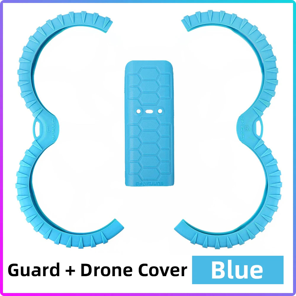 Sunnylife Protection Kit for DJI Avata 2 - Propeller Guard Anti-Collision Bumper Protector with Drone Cover Shell Accessories