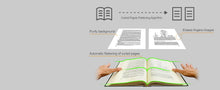 VIISAN K48 48MP Book Scanner，600DPI AI Document Camera with OCR, Auto Page Smoothing, Laser Positioning, Windows/Mac