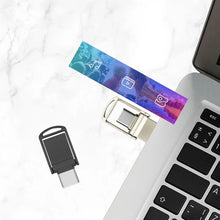 Dual-Interface USB 2.0 Type-C Flash Drive 16-128GB,High-Speed Data Transfer,Plug and play，Compatible with PC/Phone/Laptop