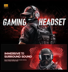 Picun G2 Wireless Gaming Headset Bluetooth 2.4G Headphones 7.1 Surround 5ms Low Latency ENC Mic for PC PS4 PS5 Phone Switch
