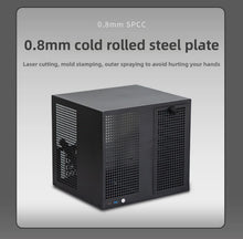 Sagittarius 8-bay NAS Chassis Case, Supports MATX Motherboards | ATX Power Supply | Four Full-height PCIE Slots | Volume 21.8L