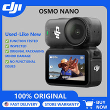 DJI Osmo Nano Actionkamera Standard-Combo 64GB/128GB, generalüberholt, vollständig geprüft, gebraucht – wie neu