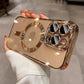 Desert Gold Case for iPhone 17 Air 16 15 14 13 12 11 Pro Max Plus, Clear Magnetic Lens Protection Soft Case