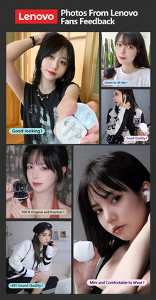 5PCS Original Lenovo GM2 Pro  TWS Wireless Headphones Sliding Cover Gaming Earphone Bluetooth 5.3 Sport Earbuds Music Headsets