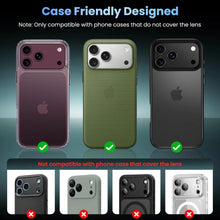 Metal Tempered Glass Camera Protector for iPhone 18 Pro Max Lens Protection For iPhone 18 Pro 17 Phone Lens Cover Accessories