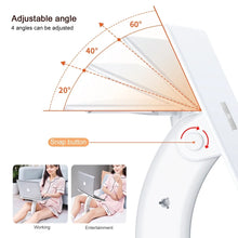 Eary Portable Car Dining Table Laptop Stand Multi-Angle Adjustable Book Reading Holder Fit For Car Seat Sofa Bed Car Accessories