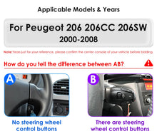 Hizpo 7" Car Intelligent Systems Radio For Peugeot 206 206CC 206SW 2000 - 2008 Android all-in-one Wireless CarPlay Android Auto