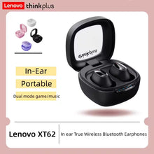 Lenovo XT62 Bluetooth 5.3 Earphones Wireless HiFi Sport Noise Reduction Headset with Mic Touch Control TWS Original Earbuds New