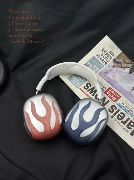 Mifuny Airpods Max Case Cover custom Soul Eater Death Skull Design Earphones Decoration Suitable for Airpods Max Earphone