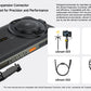 【Ships from US】Ulefone RugKing 4G Rugged Phone Android 15 Up to 16GB+256GB Waterproof Smartphone 9600mAh NFC Global Version