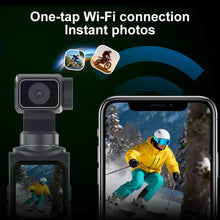 ANSVICAM 4K Wifi Pocket Vlogging Camera 330° Auto Rotatable Touch Screen Sports DV Bodycam Face Tracking Portable Action Cameras
