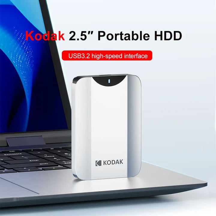 KODAK P230 2.5inch Portable HDD 1TB External Hard Disk Drive 5Gbps External hard drive HDD for PS4/PS5/Laptop Desktop