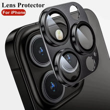 Metal Camera Lens Protector for Apple iPhone 17 16 15 14 13 12 11 Pro Max 15 Plus Mini Air Tempered Glass Protector Armor Cover