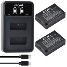 JINVAL LP-E17 Battery 1500mAh Replacement Batteries + PD20W Fast Dual Charger For Canon EOS R50 R10 RP 850D 77D 800D 760D 750D