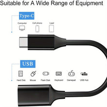 USB C OTG Adapter, Type C Male to USB3.0 Female Converter USB to Type C Adapter with Functionality for Smartphones and Tablets